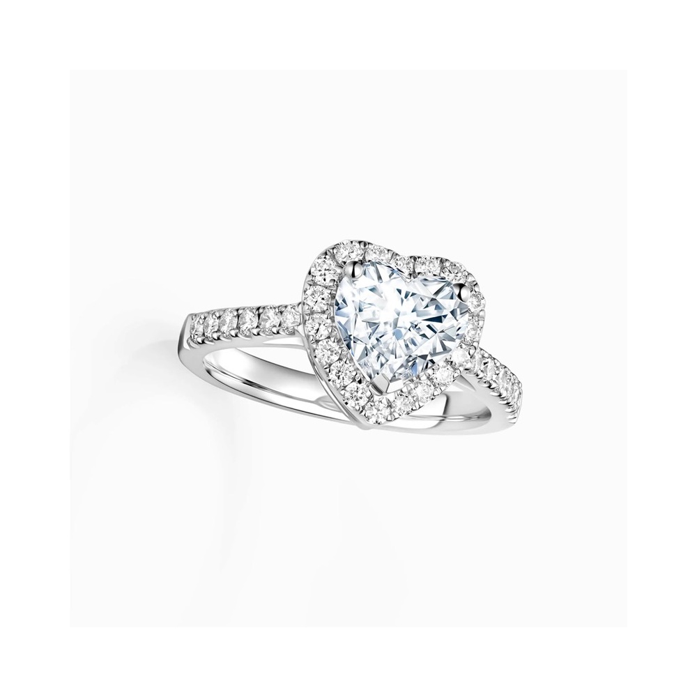 Heart Shape 925 Sterling Silver Ring